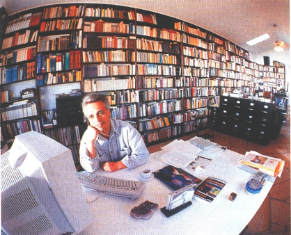 Arbeitszimmer auf der Canyon Creek Ranch, Snowflake, Arizona (aus dem Spiegel-Special-Artikel Einsame Adler, Mai 1997)