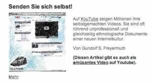 senden sie sich selbst