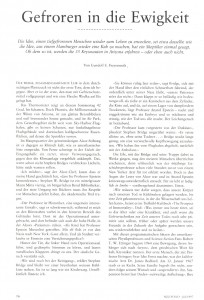 eiskalt in die ewigkeit