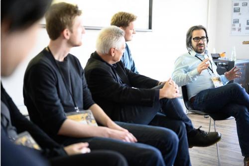 Panel: Jan Svelch, Gundolf S. Freyermuth, Hanns Christian Schmidt, Ian Bogost